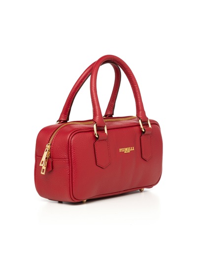 D90 Rubino Portföy Çantası Kadın Karen Piumelli Milano Bag D90 Rubino