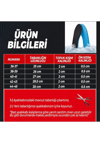 Memory Foam Ortopedik Ayakkabı Tabanlığı, Hafızalı Tabanlık, Yumuşak Sünger İç Taban, Darbe Emici, Günlük Yürüyüş, Spor, Koşu İçin Konforlu Tabanlık, Ayakkabı Keçesi