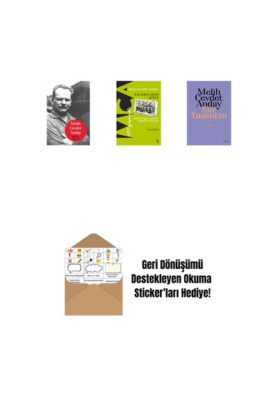 Melih Cevdet Anday - Bütün Şiirleri Ciltli + Kalabalığın Şiiri + Şiir Yaşantısı - Şiir Yazıları + Okuma Sticker'ları