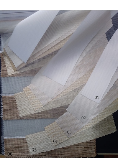 As Perde İthal Bambu Zebra Perde
