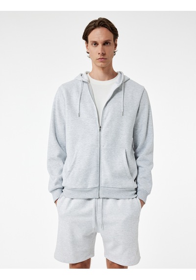 Koton Uzun Kollu Fermuarlı Cep Detaylı Kapüşonlu Oversize Spor Sweatshirt Gri Melanj 6wam70023nk Gri Melanj Koton Uzun Kollu Fermuarlı Cep Detaylı Kapüşonlu Oversize Spor Sweatshirt Gri Melanj 6wam70023nk Gri Melanj