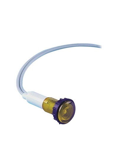 Emas S100ls2 S Serisi Plastik Led'li 24v Ac/dc Sarı 10 Mm Sinyal