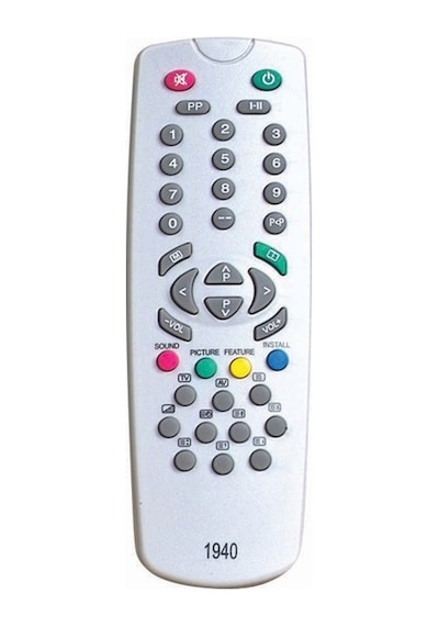 Vestel Uyumlu 1940 Mini Kalıp Tv Kumandası