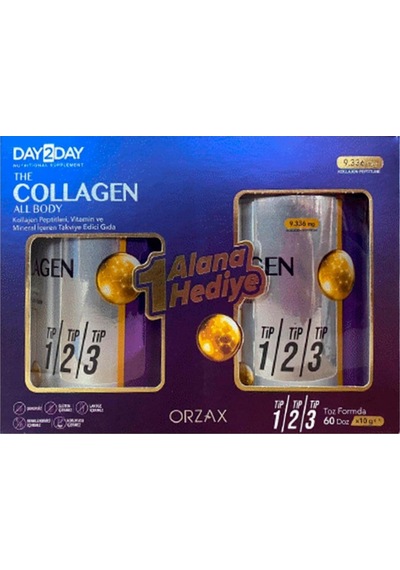 Day2day The Collagen All Body Toz 300 Gr - 1 Alana 1 Hediye