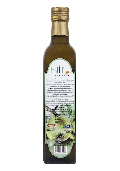 Nil Baharat Organik Elma Sirkesi 500 ML