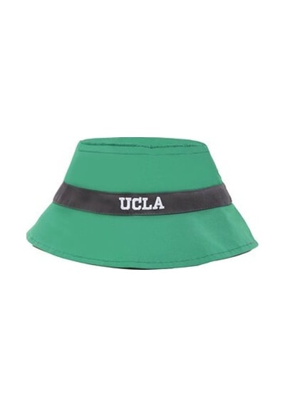 Ucla Montebello Yeşil Bucket Nakışlı - Unisex Şapka Yeşil