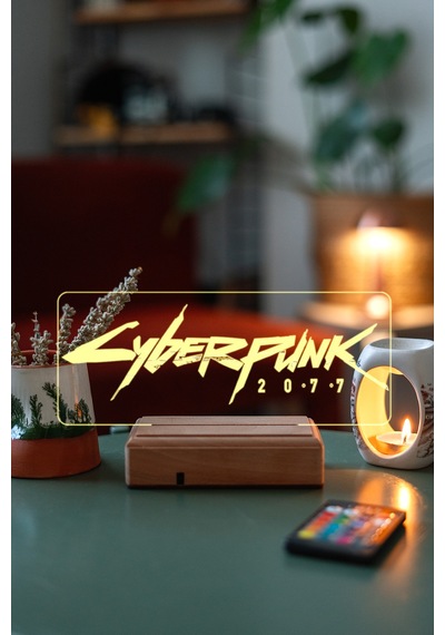 Cyberpunk 16 Renk Gece Lambası