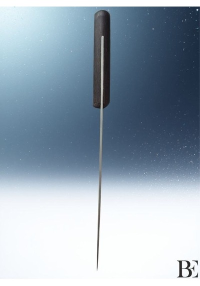 Beknife Bemiral Bıçak No.4 20 Cm 10121.20 Wenge Saplı İşlemeli Kasap Bıçağı 40mm X 200mm X 3mm