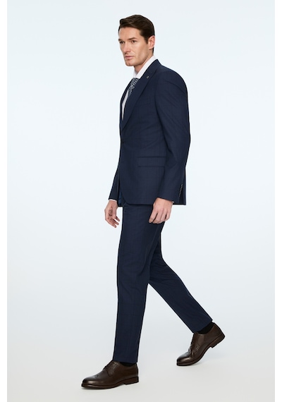 Morven Erkek Lacivert Yünlü Trend Ekose Slim Fit Mono Yaka Takım Elbise 26mc001051200 Lacivert Morven Erkek Lacivert Yünlü Trend Ekose Slim Fit Mono Yaka Takım Elbise 26mc001051200 Lacivert