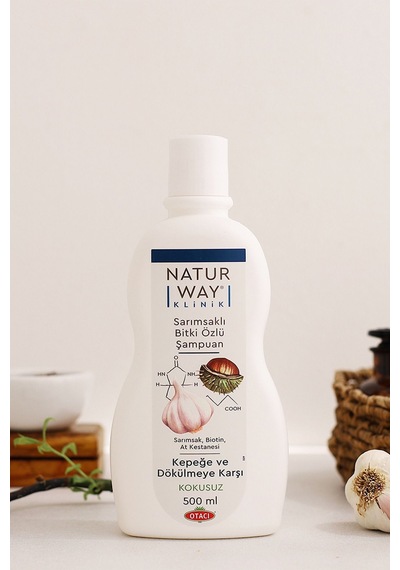 Naturway Klinik Kepek Dökülme Karşıtı Sarımsaklı Şampuan