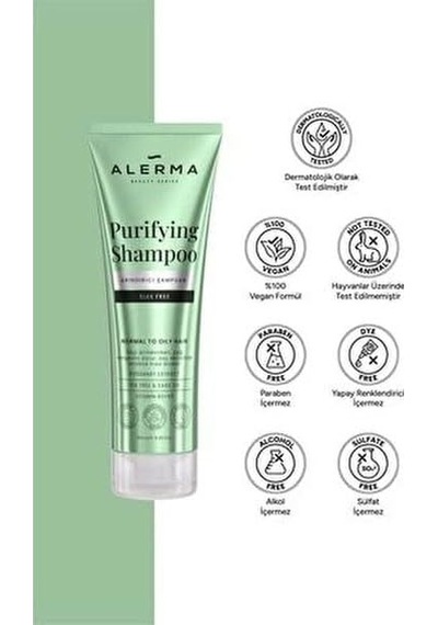 Arındırıcı Sülfatsız Şampuan İnce Telli Ve Yağlı Saçlar İçin, 250 Ml