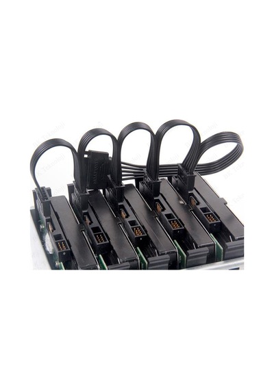HDD/SSD için Sata Erkek to 5 Bağlantı Noktalı 15Pin SATA Güç
