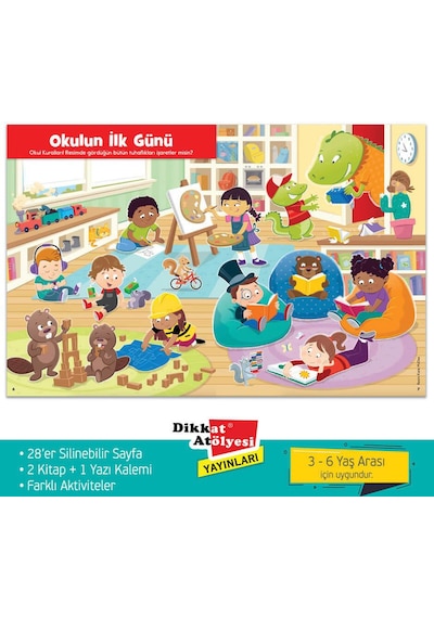 Sticker Bulmacalı Hikayeler 4'Lü  Set