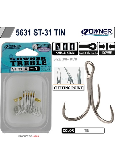 Owner 5631 St-31Tn Tin Çarpma Iğne (416518167)