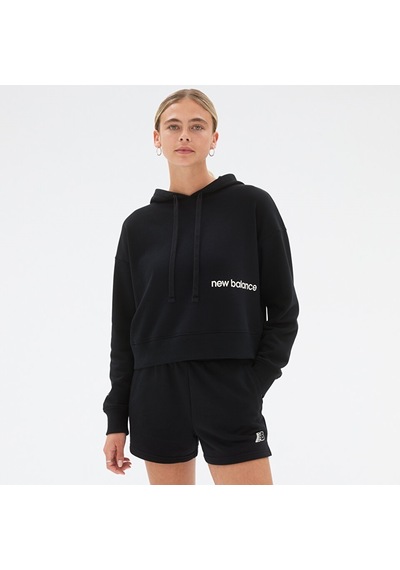 New Balance Kadın Sweatshırt Wt23512-bk Siyah