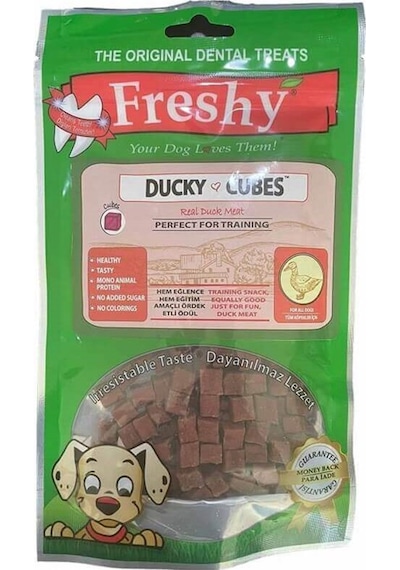 Freshy Ducky Cubes Ördekli Küp Köpek Ödülü 80 G