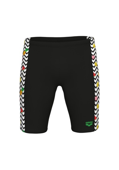 Arena Fruits Swim Jammer Erkek Mayo 010711515 Black Multi White Black Multi White