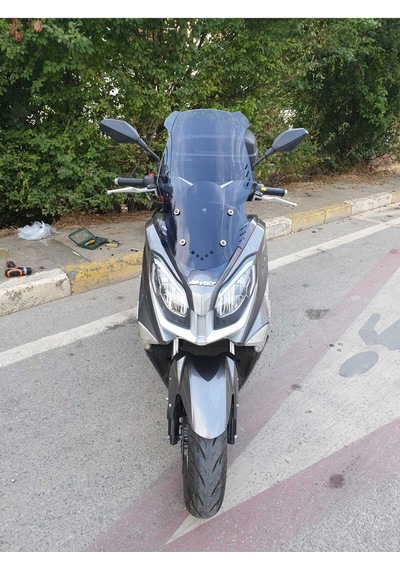 Motocam Volta Revolt Rm5 Ön Cam 2020-2021 Model 65cm Füme Renkli 4mm Orta Boylu