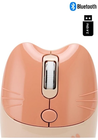 NDNeed ND-CATMOUSE04 Sevimli Kedi Kablosuz Kablosuz Mouse