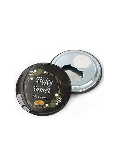 Yarendavetiyeotuz9 Metal Açacak Magnet Düğün - Nişan - Kına - Nikah - Söz (25 Adet) (517606541)