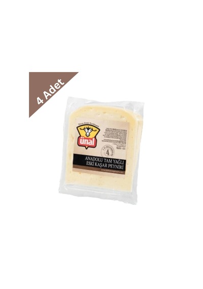 Ünal Eski Kaşar 250 G X 4 Adet