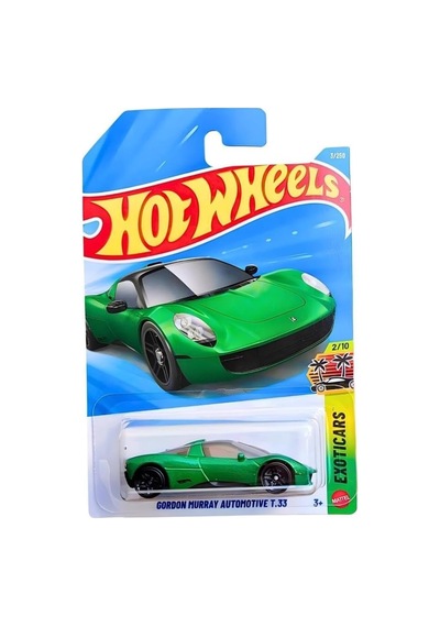 Hot Wheels Tekli Arabalar Gordon Murray Automotıve T.33 Kısa Kart Jjl44