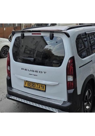Peugeot Partner İle Uyumlu 2009- Abs Yarasa Piano Blak Spoiler Siyah