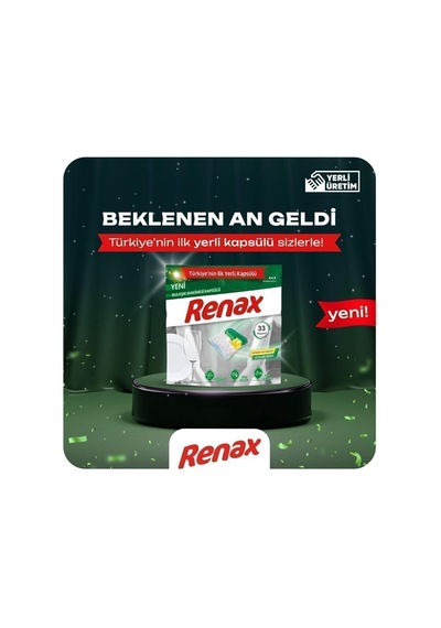 Bulaşık Makinesi Kapsül Deterjanı 10 Kapsül