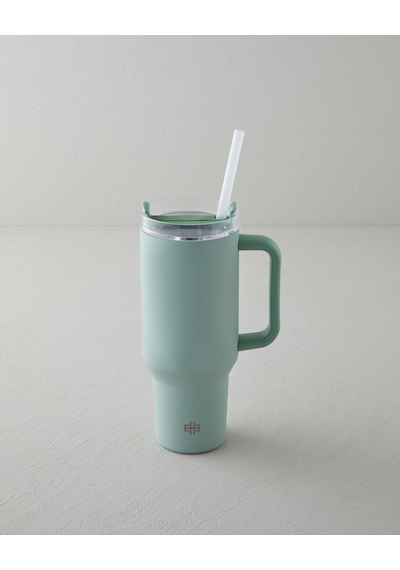 English Home Good Mood New Etna Çelik Termos 900 Ml Yeşil