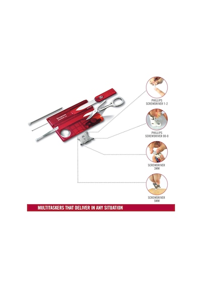 Victorinox 0.7300.t Swisscard Lite Ruby