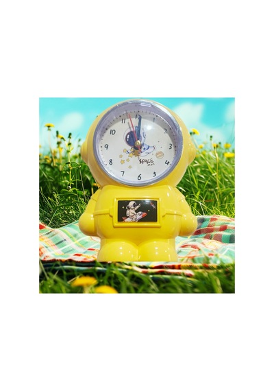 Astronot Model Çalar Saat Sarı - 642095190 Sarı