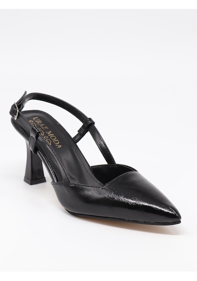 Nesilshoes Nesil Shoes Uraz 050 Siyah Krşk Rugan Arkası Açık Topuklu Kadın Ayakkabı Siyah Kırışık Rugan Nesilshoes Nesil Shoes Uraz 050 Siyah Krşk Rugan Arkası Açık Topuklu Kadın Ayakkabı Siyah Kırışık Rugan