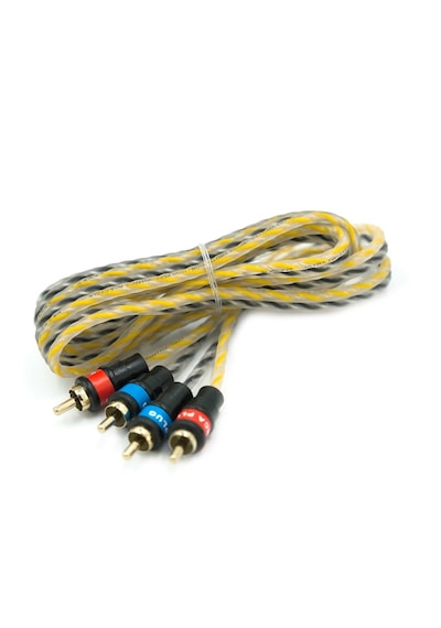 Edison Rca Kablosu 5 Metre Kaliteli Amfi Rca Ses Aktarım Kablo