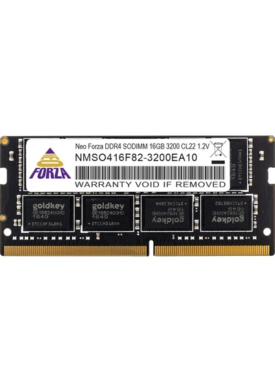 Neo Forza NMSO416E82-3200EA10 16 GB DDR4 3200 MHz CL22 Notebook Ram