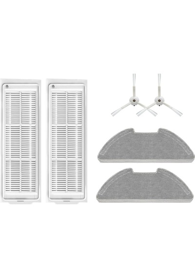 Xiaomi Mop 2 Pro Beyaz MJST1SHW Fırça Filtre Mop Seti-6 Parça