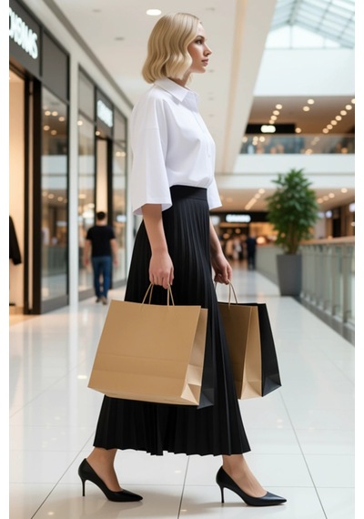 Frm Kadın Moda Stil Maxi Astarsız Dokuma Tesettür Piliseli Dokuma Ete Siyah