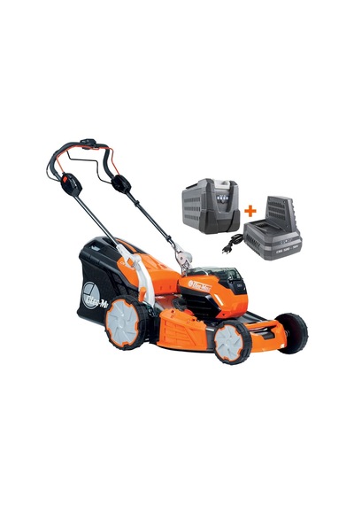 Oleo-Mac GI 553V Akülü Çim Biçme Makinesi 8.0 AH + Şarj Cihazı