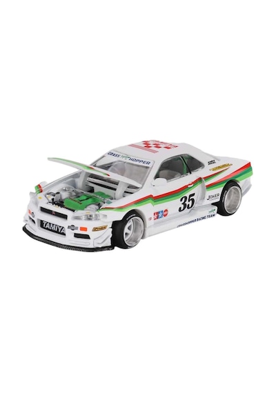 Mini Gt 167 Nissan Skyline Gt-r R34 Tamıya X Kaıdo House "the Grasshopper" V1 1/64 Model Araba