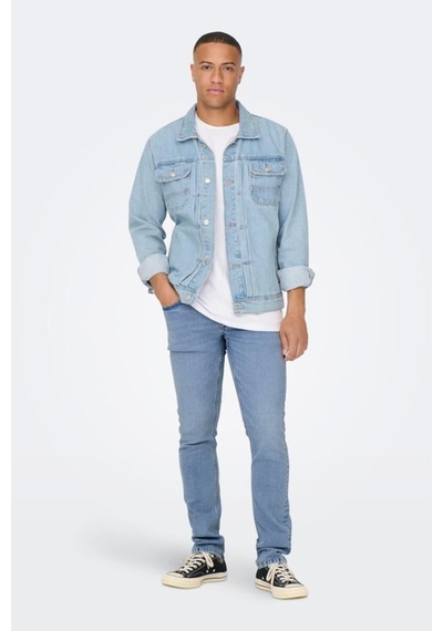 Onsloom Slım 7899 Ey Box Jeans Açık Mavi Açık Mavi