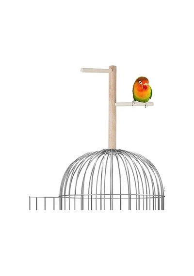 Ağaç Sopalı Kuş Tüneği 23 Cm