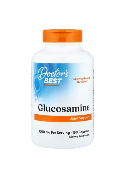 Doctor's Best - Glucosamine - 1500mg - 180 Capsules 750 Mg Per Capsule