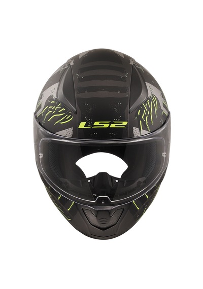 Ls2 Rapıd 2 Pırates Tıtanıum Full Face Motosiklet Kaskı Mat Siyah
