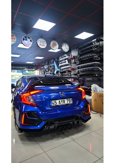 Honda Fc5 Typer Arka Tampon Kayar Led Sinyal