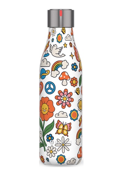 Les Artistes Paris Isı Yalıtımlı Çelik Termos 500ml Happy Renkli