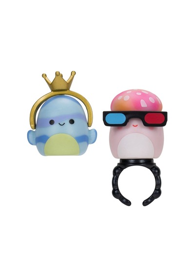 Squishmallows Squish-a-longs 8 Figür + Yüzük Set Seri 2 Al0025