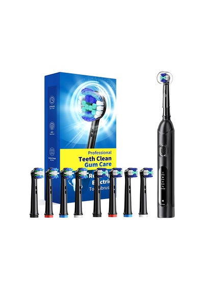 8 Fırça Başlı 2 Tip , 4 Modlu Derin Temiz Elektrikli Diş Fırçası, Şarj Edilebilir Güç Ve 2 Dakika Akıllı Z Diğer 83445741