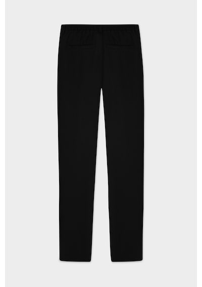 D'S Damat Ds Damat Comfort Fit Siyah Keten Karışımlı Chino Pantolon 6hc03ort01350 001