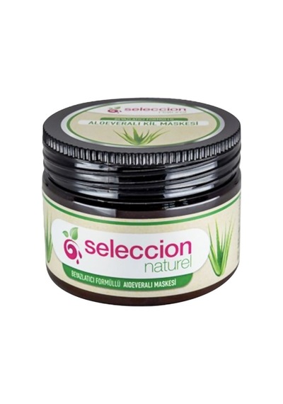 Seleccion Aloe Vera Kil Maske 450 Ml Gözenek Temizleyici Ve Yatıştırıcı Kil Maskesi