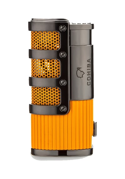 Cohiba Classics Üç Torch Delicili Puro Çakmağı Sarı