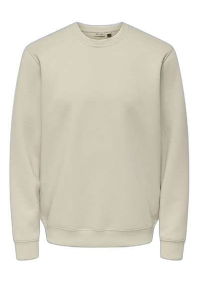 Only & Sons Onsluca Lıfe Reg Ls Crew Gri Erkek Sweatshirt 22035201
